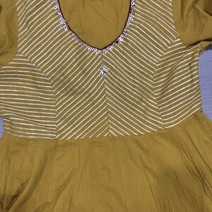 Beautiful 54 inch length Anarkali for sale not used